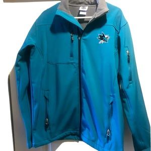 New Men’s San Jose Sharks jacket Size L